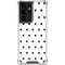 White and Black Hearts Galaxy S21 Ultra 5G Clear Case